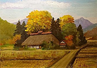 <span style="font-size:11px;">青柳キミ子油絵展</span>